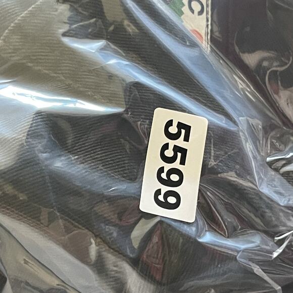 VTG Color Street Denim Jacket Shacket Men XL Black Workwear Utility Grunge Heavy - Picture 15 of 15